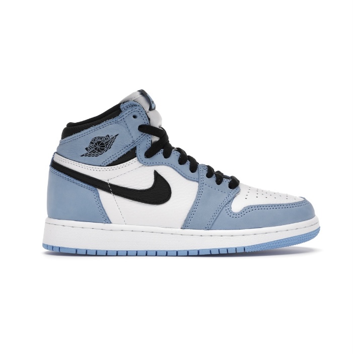 Jordan 1 Retro High White University Blue Black (GS) - 575441-134 ...